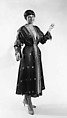 Evening dress, Mainbocher (French and American, founded 1930), cotton, silk, metal, American